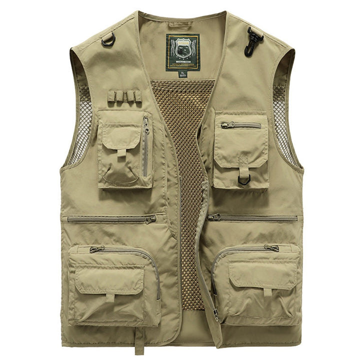 Men's Gilet Multi-Pocket Lightweight Outdoor Fishing Vest
