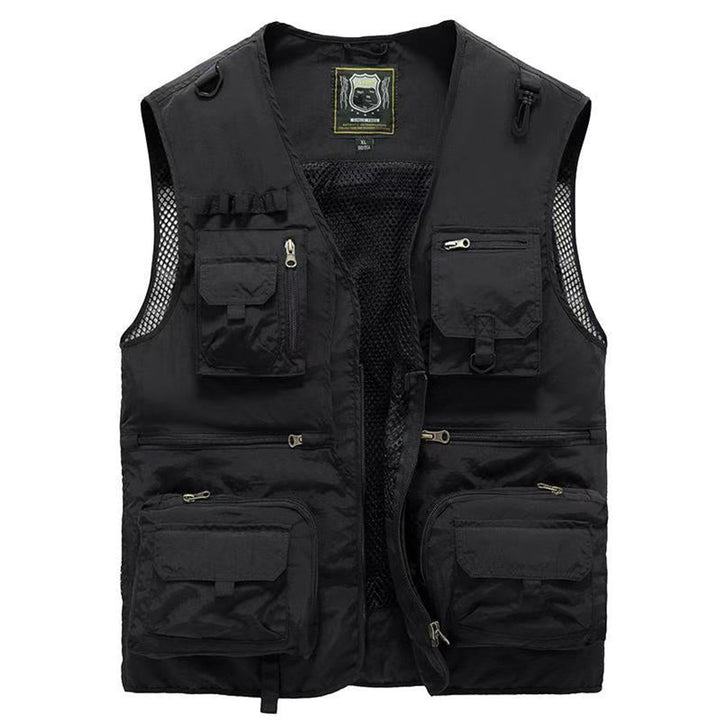 Men's Gilet Multi-Pocket Lightweight Outdoor Fishing Vest