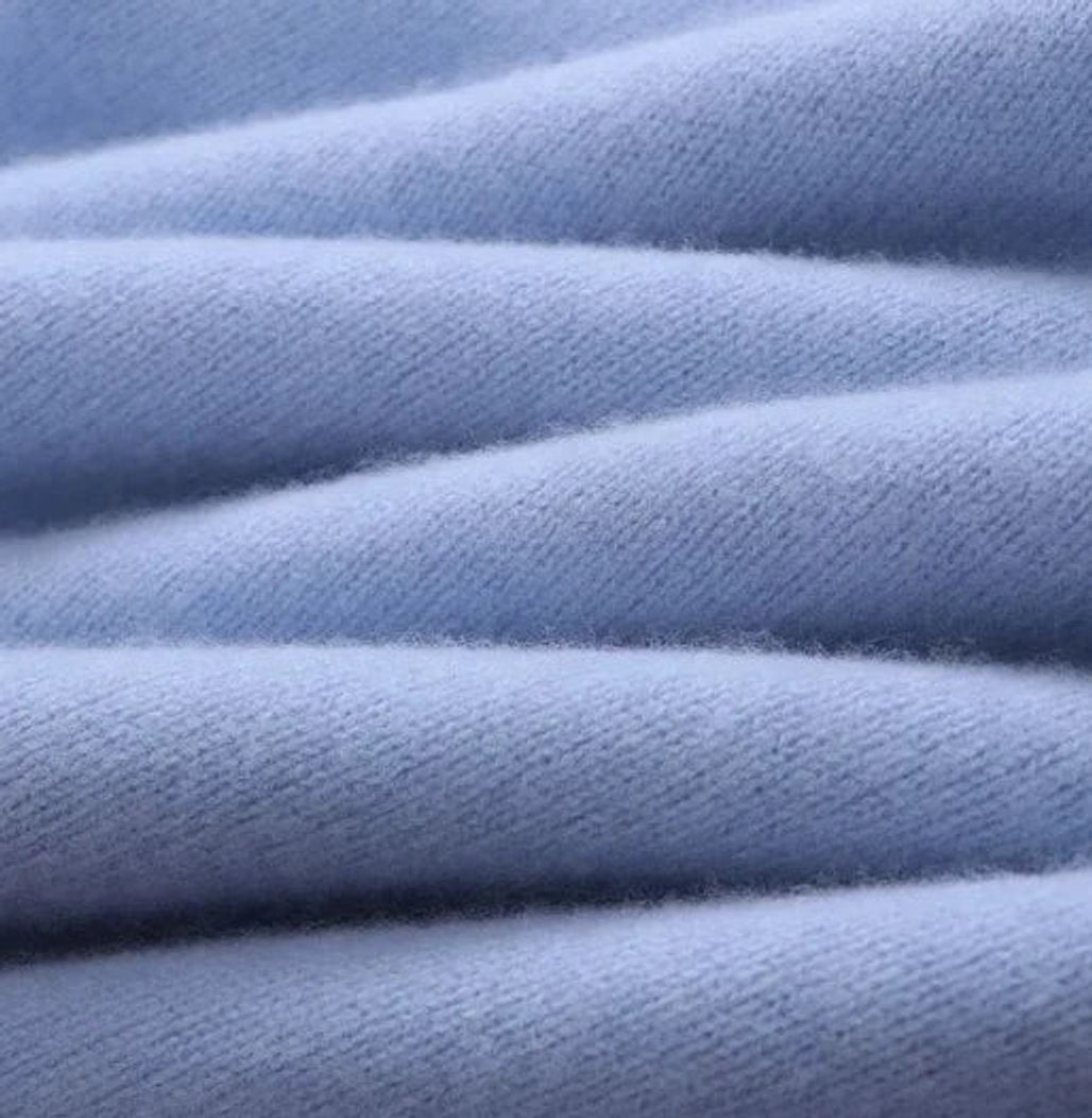 Men's Soft Mohair Knit Sweater Crew Neck Pullover