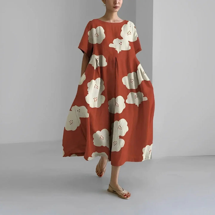 Naomi | Boho Floral Spring Maxi Dress Luvy Boutique