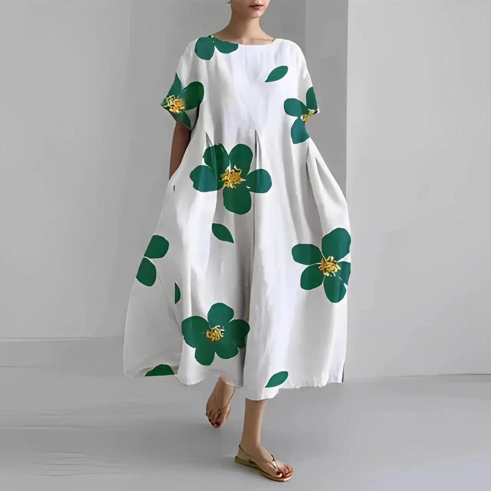 Naomi | Boho Floral Spring Maxi Dress Luvy Boutique