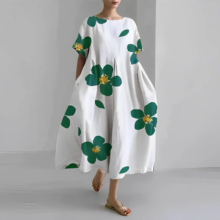 Naomi | Boho Floral Spring Maxi Dress Luvy Boutique