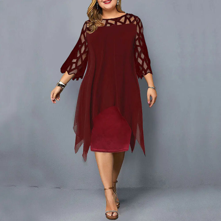 Annika | Cut-Out Sleeve Dress Luvy Boutique