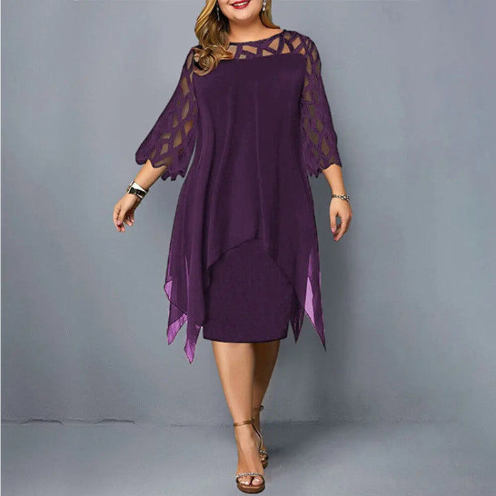 Annika | Cut-Out Sleeve Dress Luvy Boutique