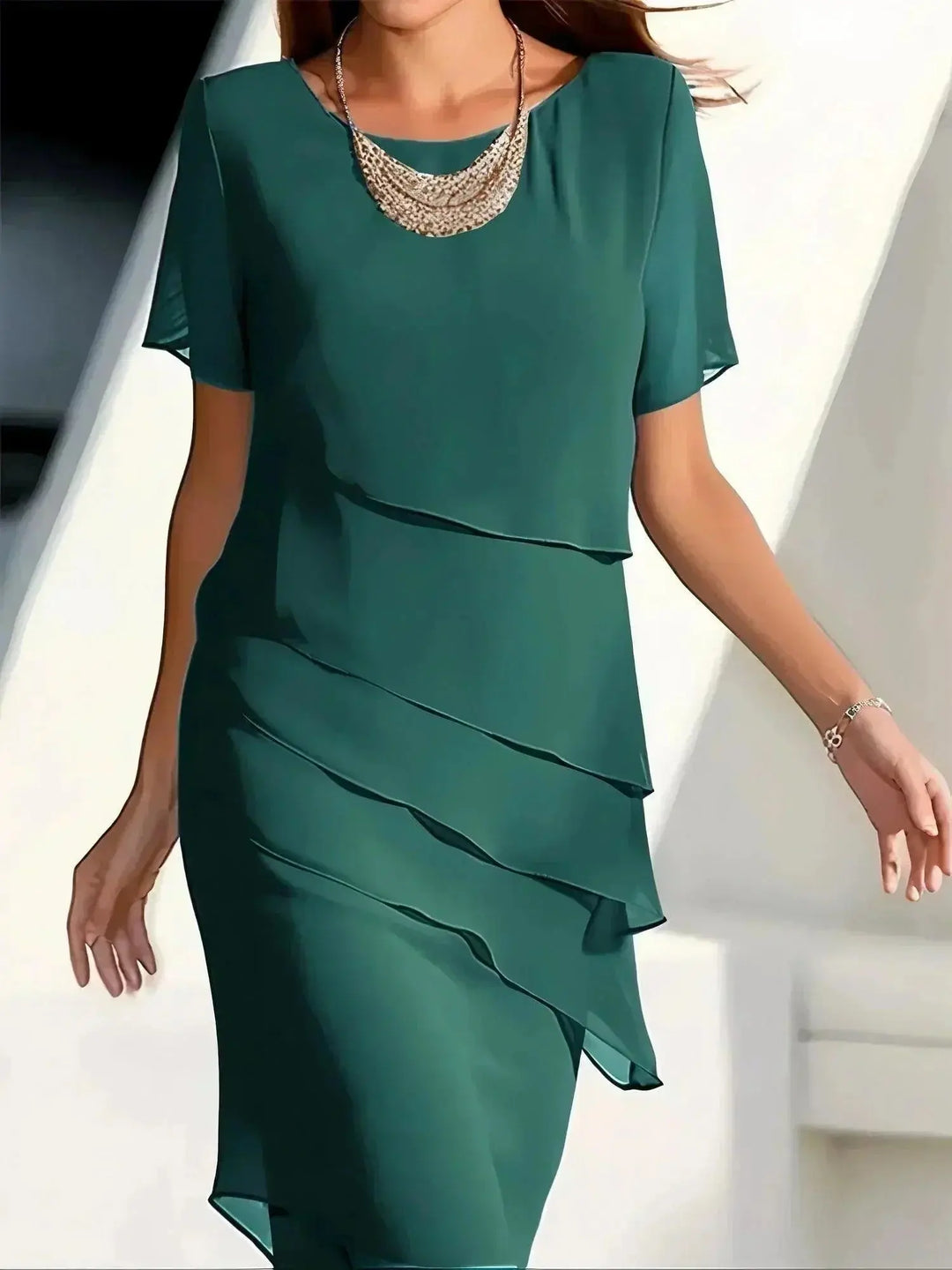 Sophie | Stylish Tummy-Control Dress Luvy Boutique