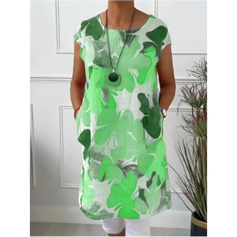 Tamara | Stylish Floral Pocket Dress Luvy Boutique
