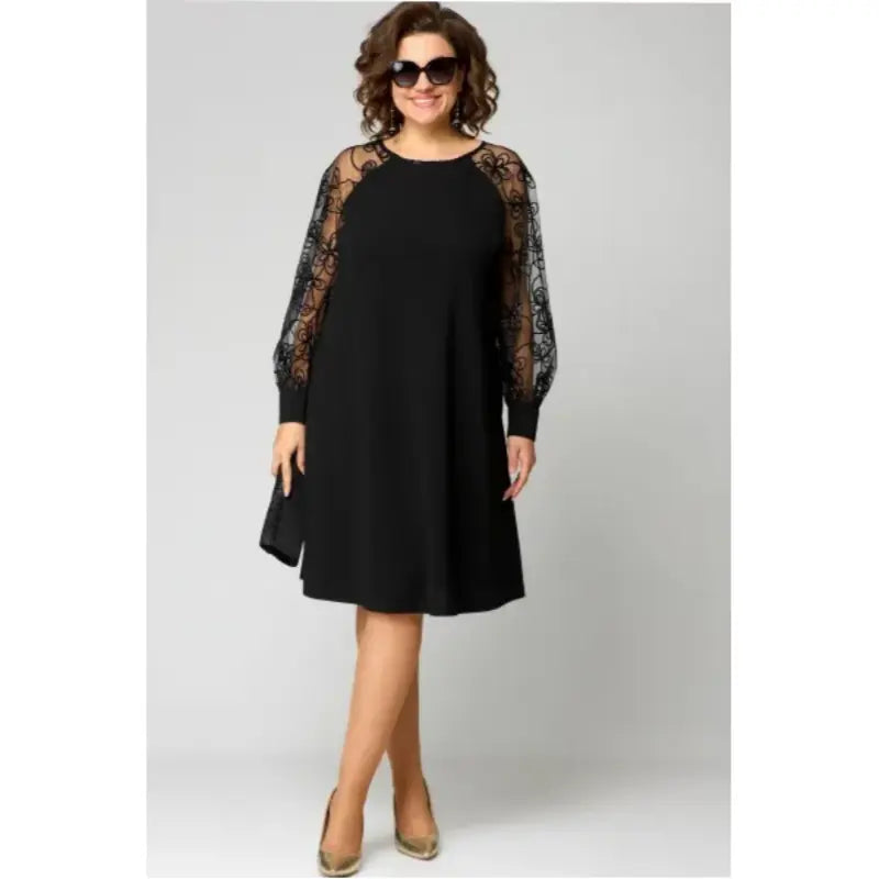 Elara | Stylish Plus-Size Dress Luvy Boutique