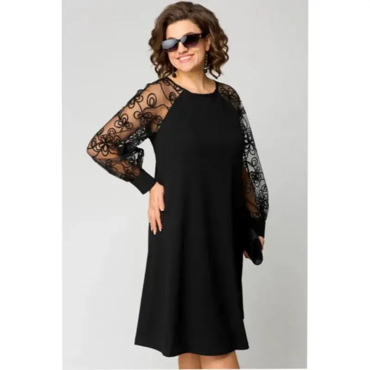 Elara | Stylish Plus-Size Dress Luvy Boutique