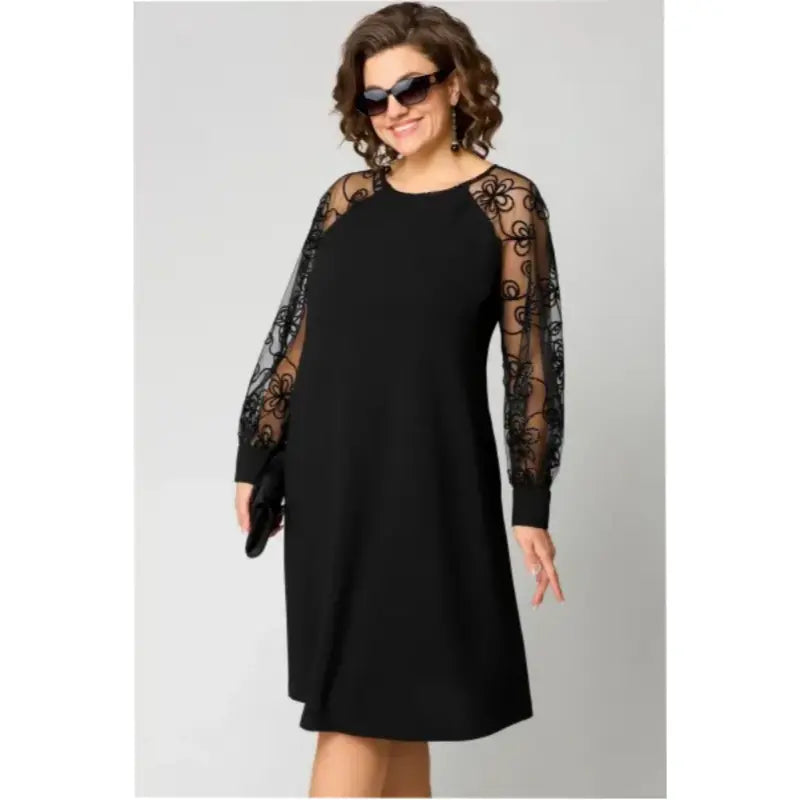 Elara | Stylish Plus-Size Dress Luvy Boutique