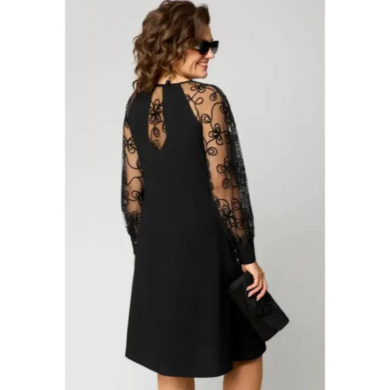 Elara | Stylish Plus-Size Dress Luvy Boutique