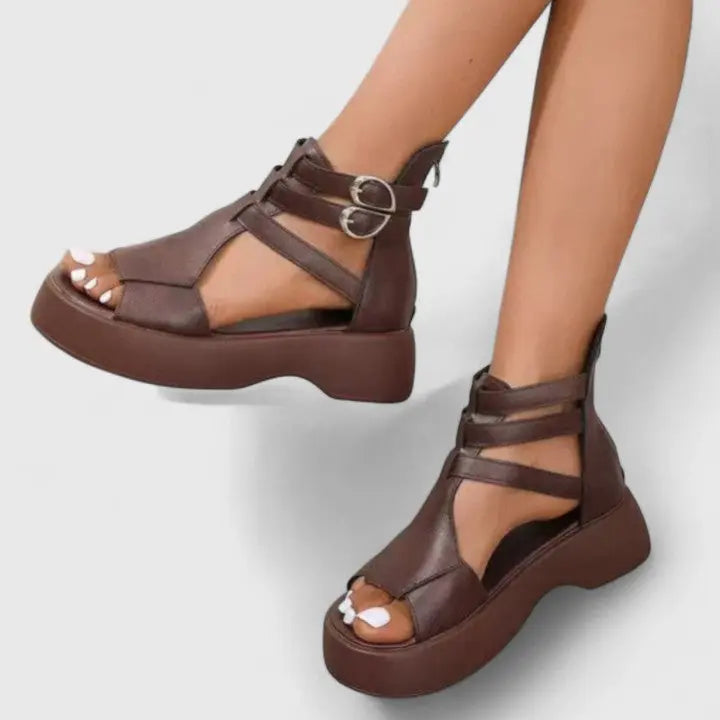 Evelyn | Women’s Platform Orthopedic Comfort Sandals Luvy Boutique