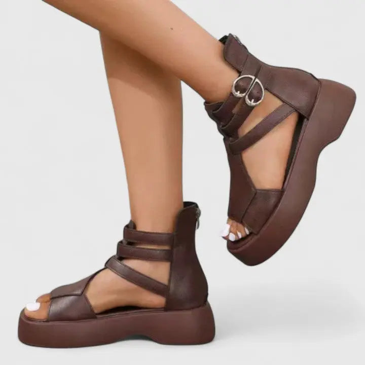 Evelyn | Women’s Platform Orthopedic Comfort Sandals Luvy Boutique
