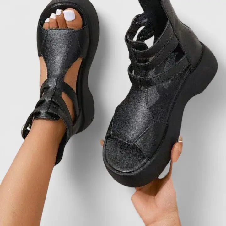 Evelyn | Women’s Platform Orthopedic Comfort Sandals Luvy Boutique
