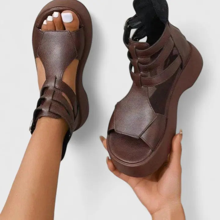Evelyn | Women’s Platform Orthopedic Comfort Sandals Luvy Boutique