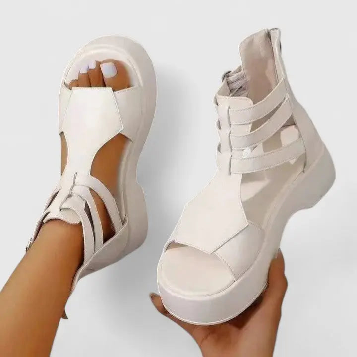 Evelyn | Women’s Platform Orthopedic Comfort Sandals Luvy Boutique