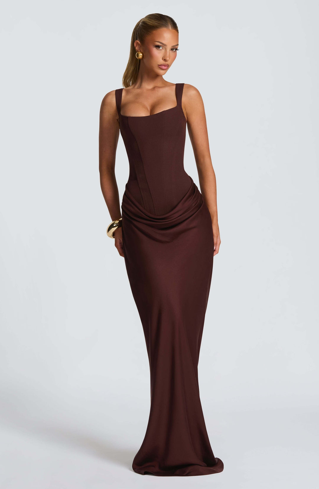 Lauren | Women's Sleeveless Bodycon Maxi Wedding Guest Dress Luvy Boutique
