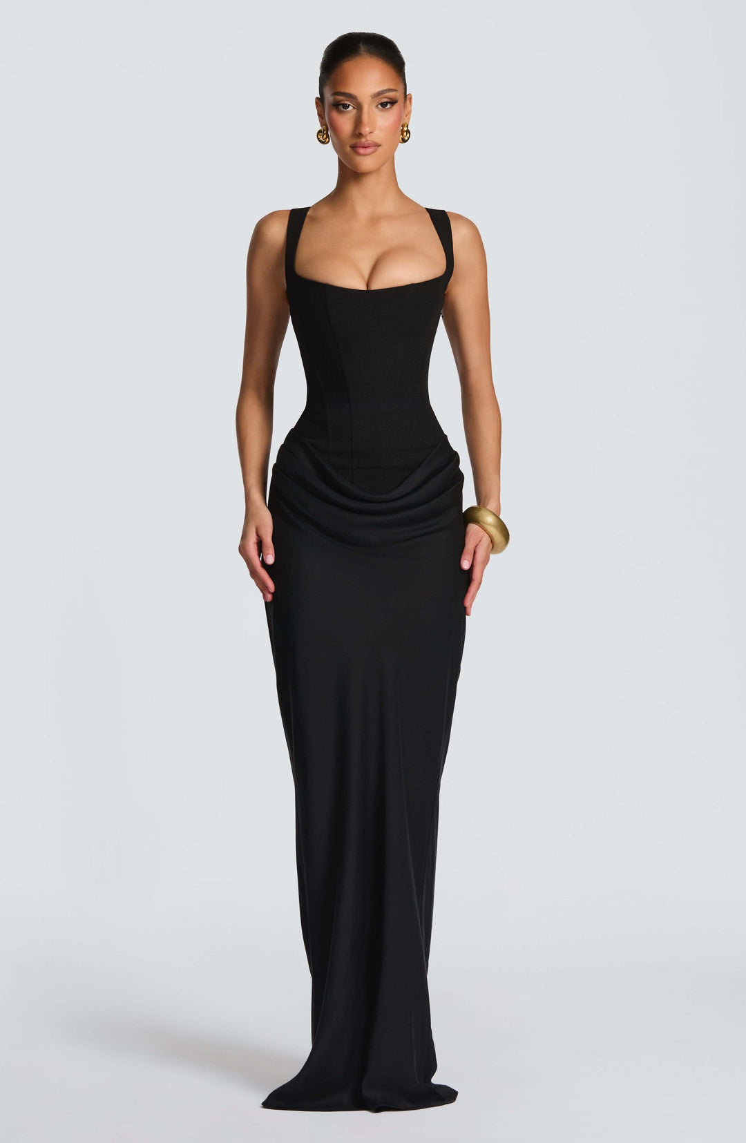 Lauren | Women's Sleeveless Bodycon Maxi Wedding Guest Dress