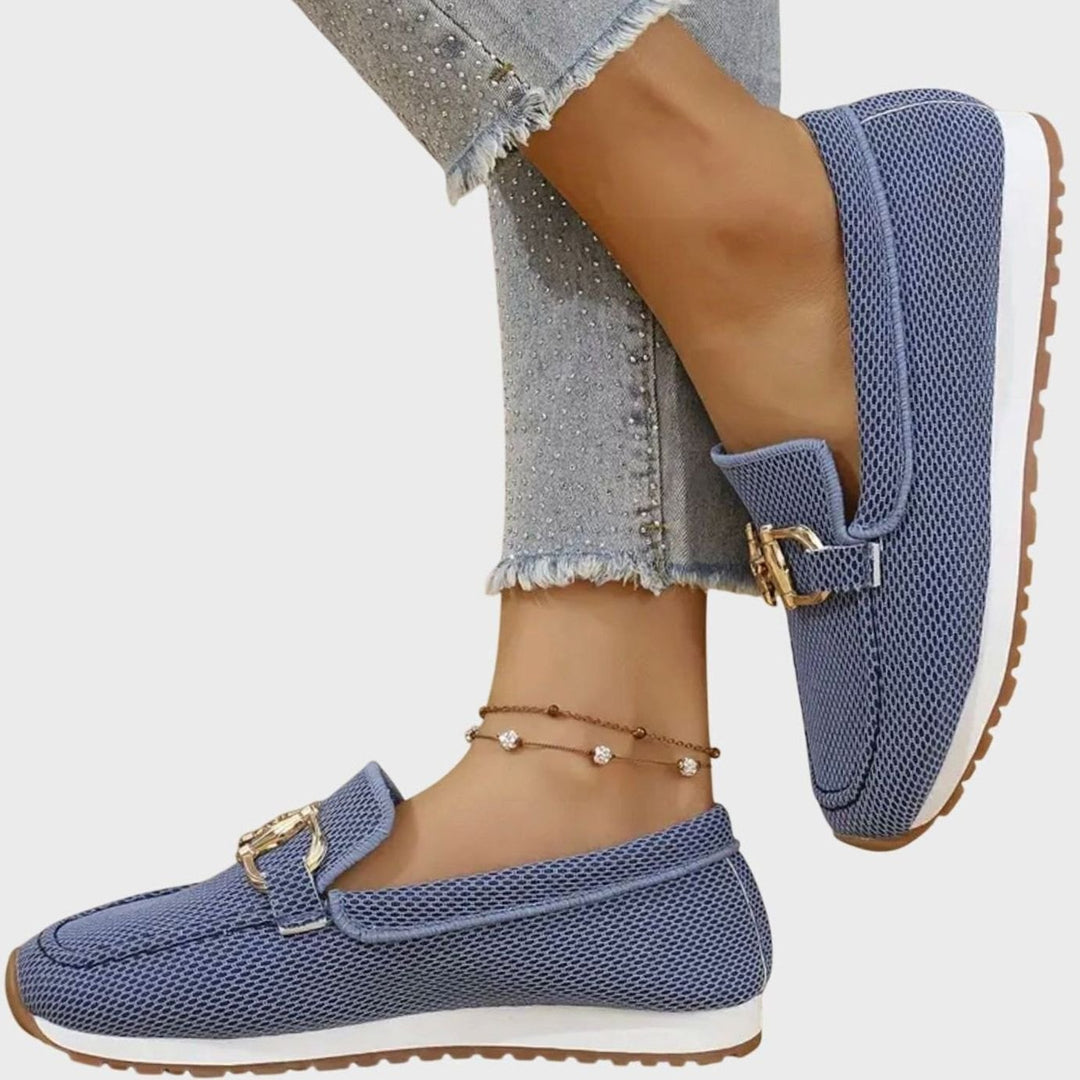 Women's Orthopedic Horsebit Slip-On Breathable Loafer Boots