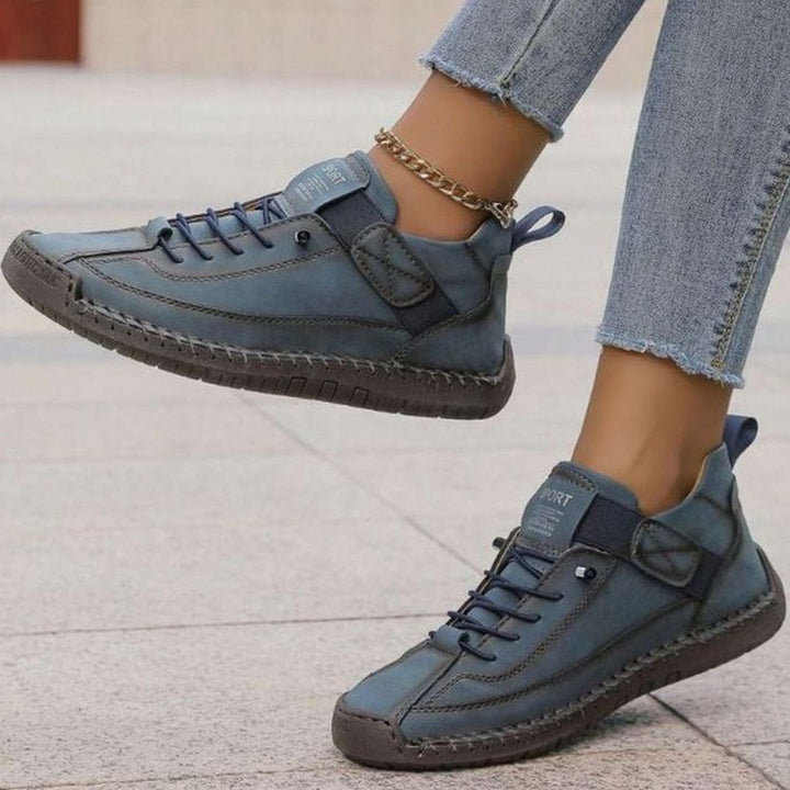 Women's Orthopedic Lace-Up Low-Top Ankle Boots Sneakers