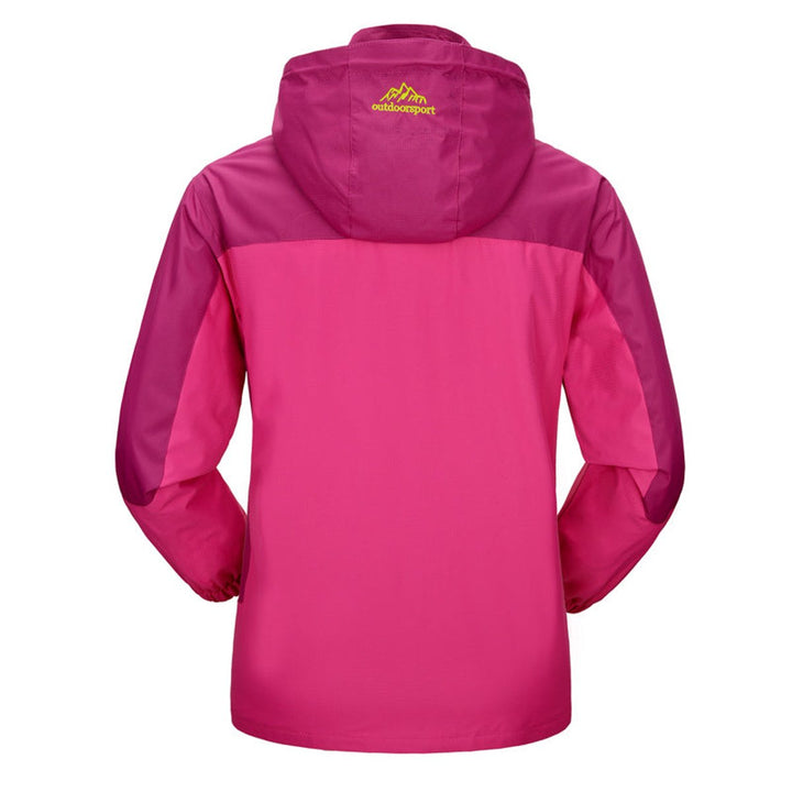 Women's Waterproof Hooded Outdoor Shell Quilted Jacket